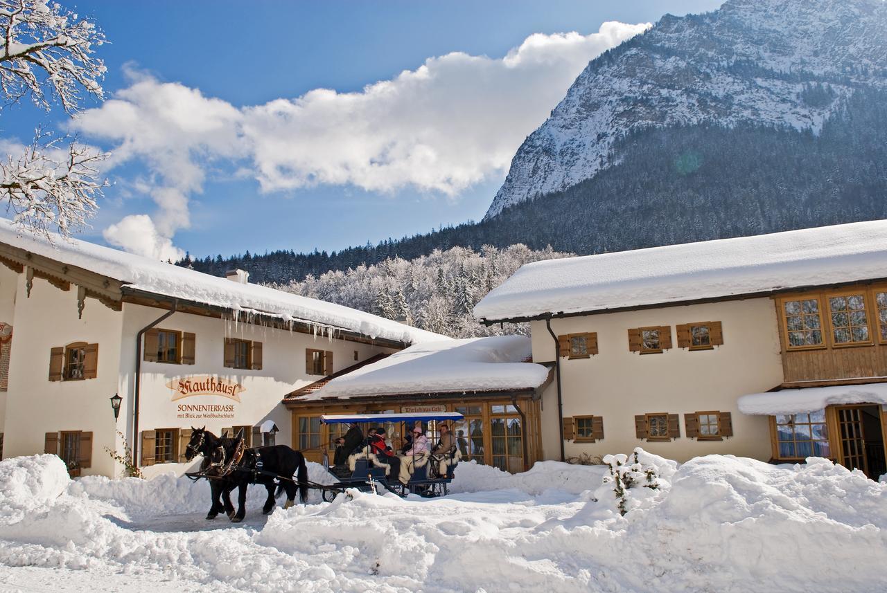 Hotel-Gasthof Mauthäusl Schneizlreuth Exterior foto